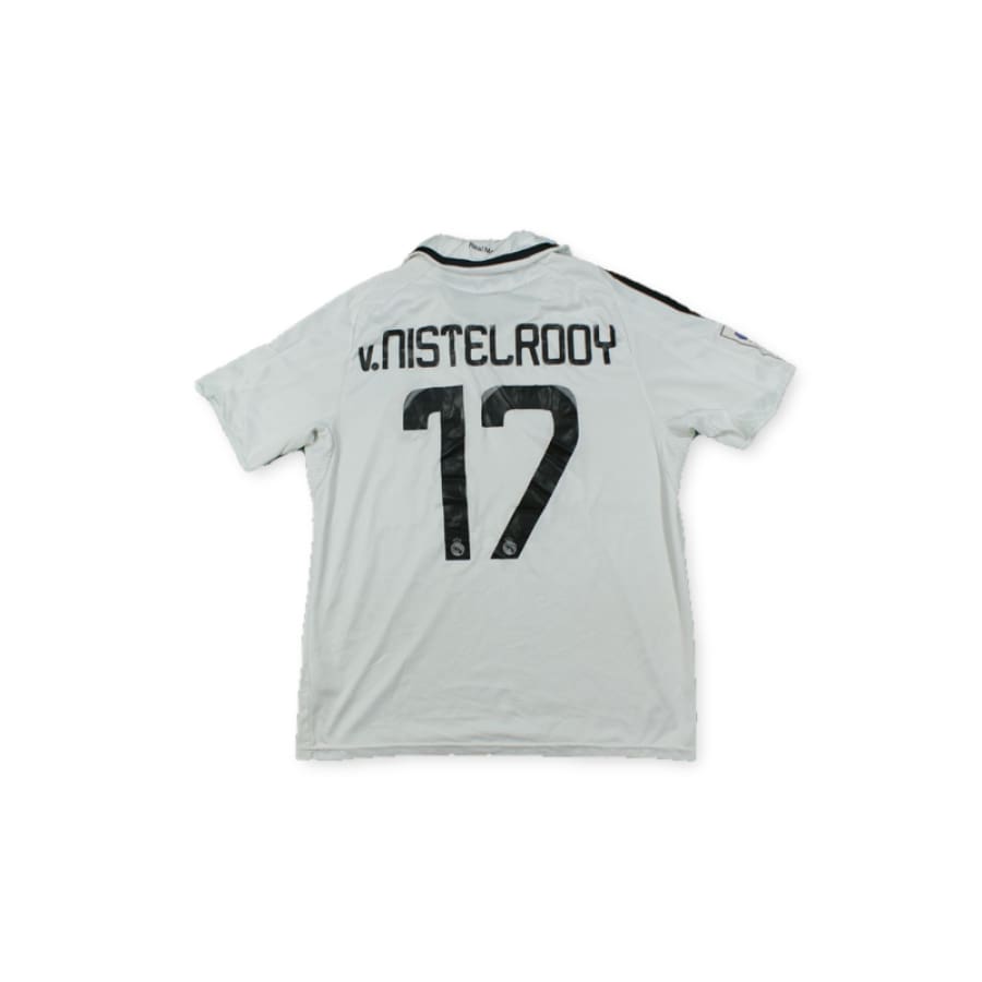 Maillot de foot retro Real Madrid N°17 V. NISTELROOY 2008-2009 - Adidas - Real Madrid