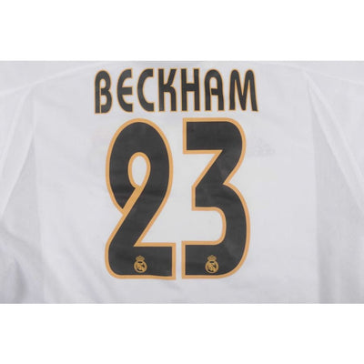 Maillot de foot retro Real Madrid N°23 BECKHAM 2003-2004 - Adidas - Real Madrid