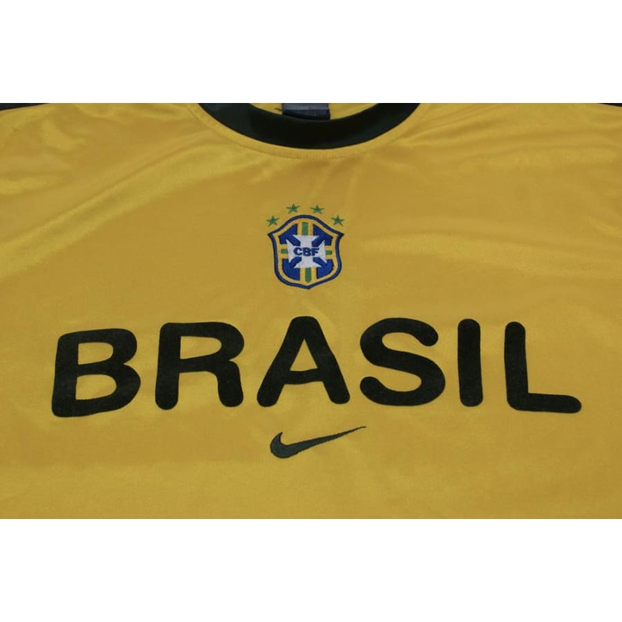 Maillot de foot rétro supporter équipe du Brésil années 2000 - Nike - Brésil