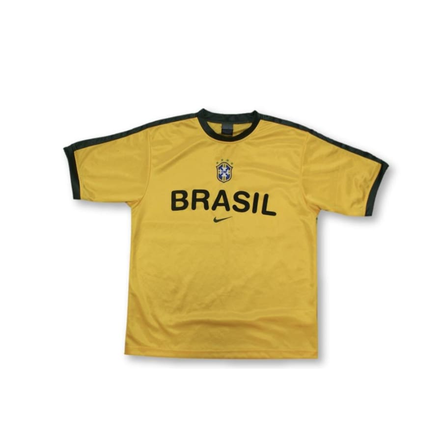 Maillot de foot rétro supporter équipe du Brésil années 2000 - Nike - Brésil