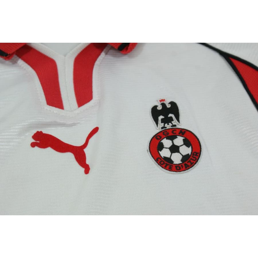 Maillot de foot rétro supporter OGC Nice N°12 années 2000 - Puma - OGC Nice