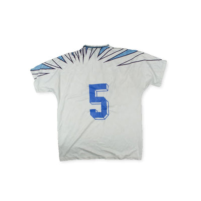 Maillot de foot vintage AJ Auxerre Fimagen n°5 1998-1999 - Adidas - AJ Auxerre