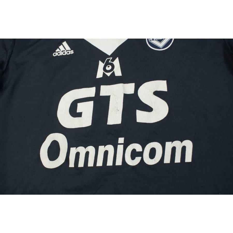 Maillot de foot vintage Bordeaux GTS Omnicom M6 1999-2000 - Adidas - Girondins de Bordeaux