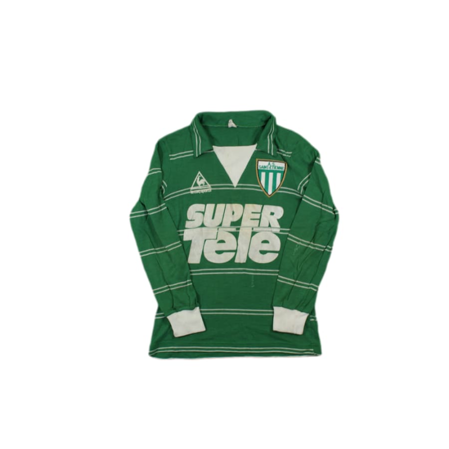 Maillot de foot vintage domicile AS Saint-Etienne 1980-1981 - Le coq sportif - AS Saint-Etienne