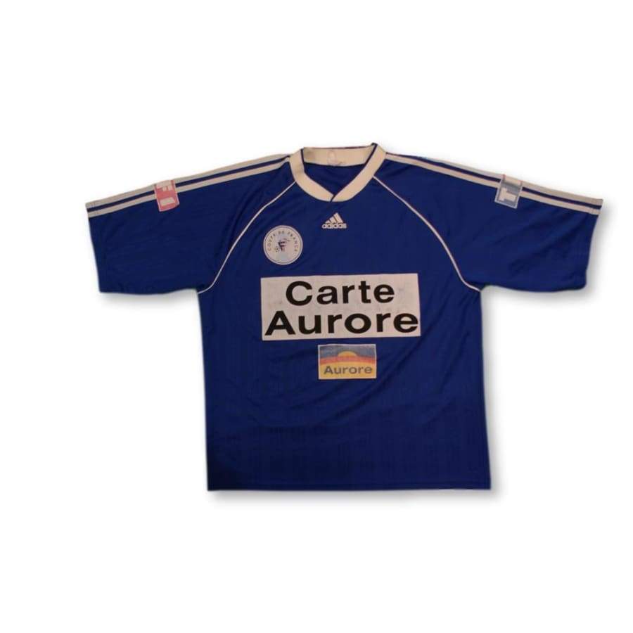 Maillot de foot vintage domicile Coupe de France N°9 années 2000 - Adidas - Coupe de France