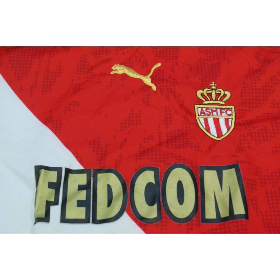 Maillot de foot vintage domicile enfant AS Monaco 2007-2008 - Puma - AS Monaco