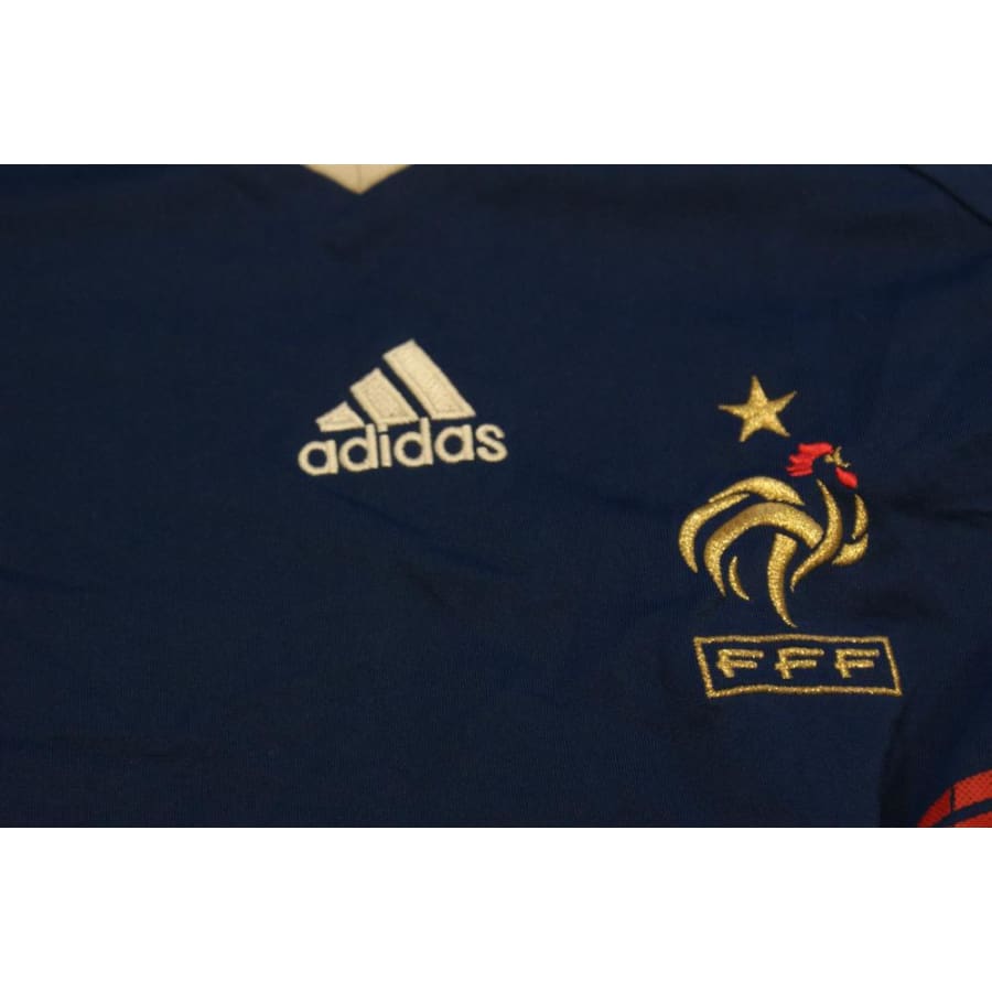 Maillot de foot vintage domicile enfant Equipe de France 2010-2011 - Adidas - Equipe de France