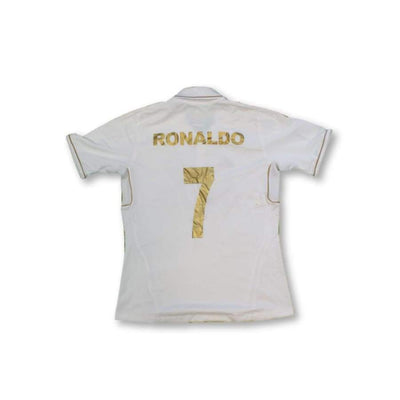 Maillot de foot vintage domicile enfant Real Madrid CF N°7 RONALDO 2011-2012 - Adidas - Real Madrid