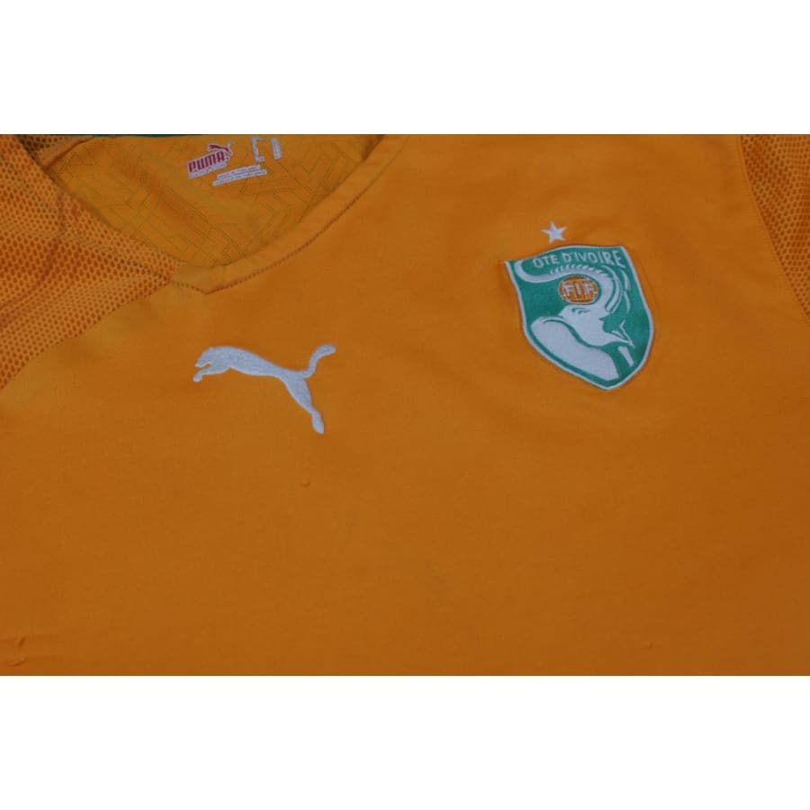 Maillot de foot vintage domicile équipe de Côte d’Ivoire 2010-2011 - Puma - Côte d’Ivoire