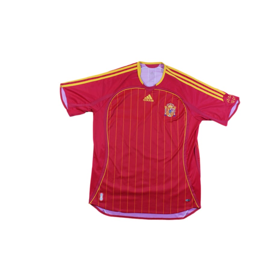 Maillot de foot vintage domicile équipe d’Espagne 2006-2007 - Adidas - Espagne