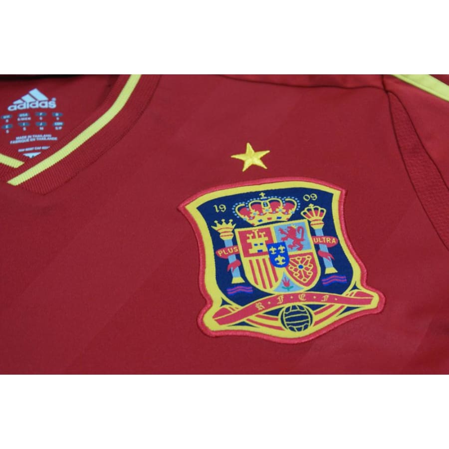 Maillot de foot vintage domicile équipe d’Espagne N°10 FABREGAS 2012-2013 - Adidas - Espagne