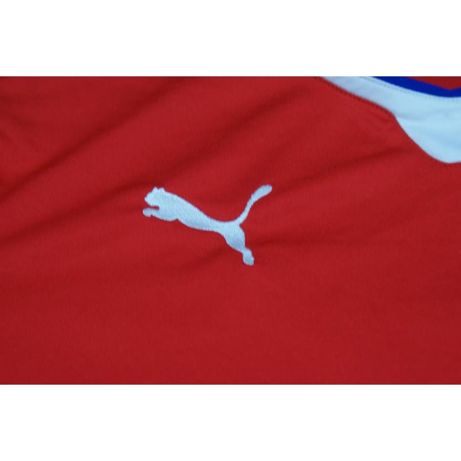 Maillot de foot vintage domicile équipe du Chili N°7 ALEXIS 2010-2011 - Puma - Chilien