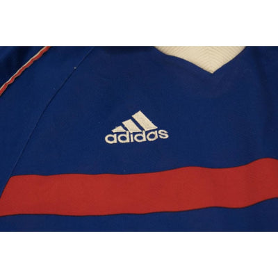 Maillot de foot vintage domicile Equipe de France 1 étoile N°10 ZIDANE 1999-2000 - Adidas - Equipe de France