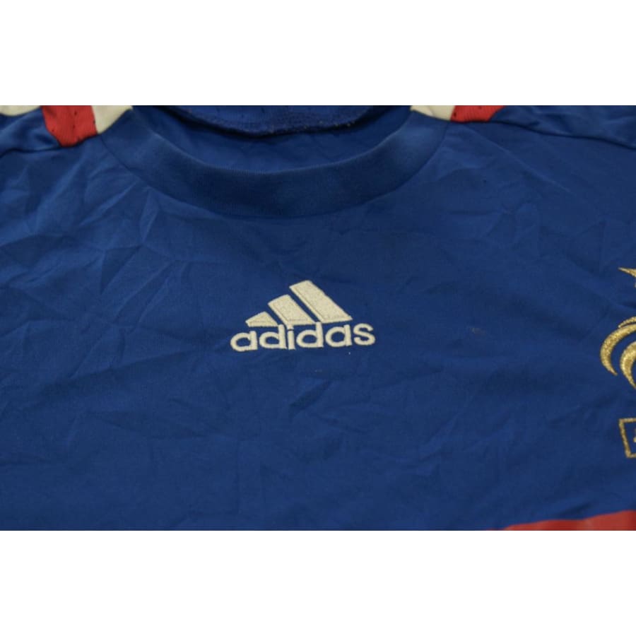 Maillot de foot vintage domicile Equipe de France 2008-2009 - Adidas - Equipe de France