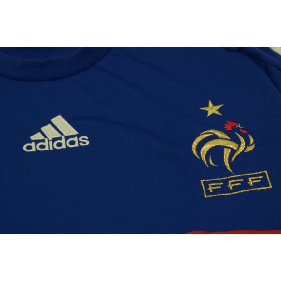 Maillot de foot vintage domicile Equipe de France 2008-2009 - Adidas - Equipe de France