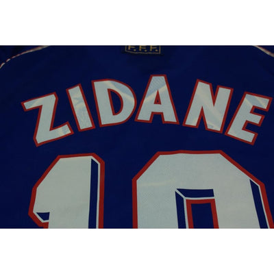 Maillot de foot vintage domicile Equipe de France N°10 ZIDANE 1998-1999 - Adidas - Equipe de France