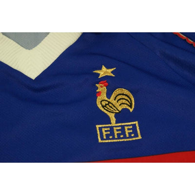 Maillot de foot vintage domicile Equipe de France N°10 ZIDANE 1998-1999 - Adidas - Equipe de France