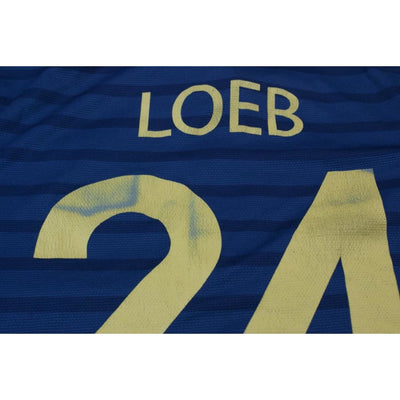 Maillot de foot vintage domicile Equipe de France N°24 LOEB 2012-2013 - Nike - Equipe de France