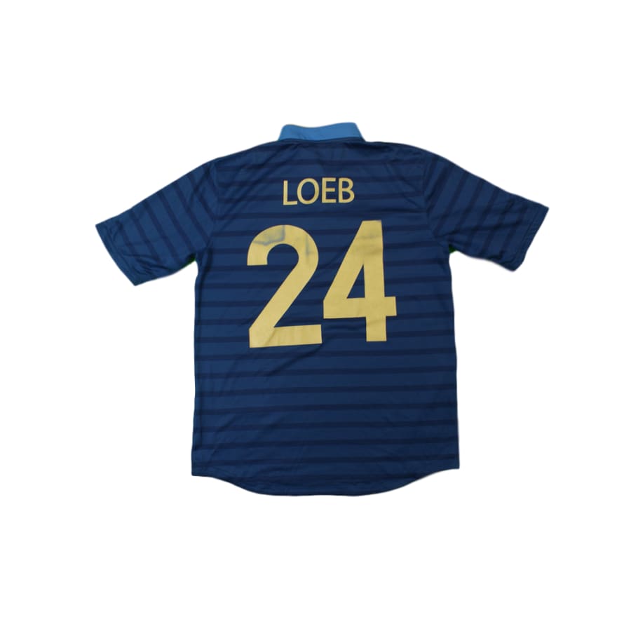 Maillot de foot vintage domicile Equipe de France N°24 LOEB 2012-2013 - Nike - Equipe de France