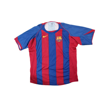 Maillot de foot vintage domicile FC Barcelone N°7 LARSSON 2004-2005 - Nike - Barcelone