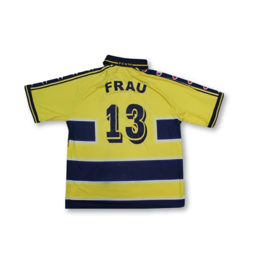 Maillot de foot vintage domicile FC Sochaux-Montbéliard N°13 FRAU 2002-2003 - Champion - FC Sochaux-Montbéliard