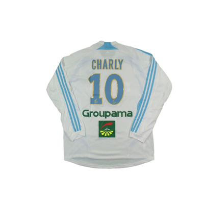 Maillot de foot vintage domicile Olympique de Marseille N°10 CHARLY 2007-2008 - Adidas - Olympique de Marseille