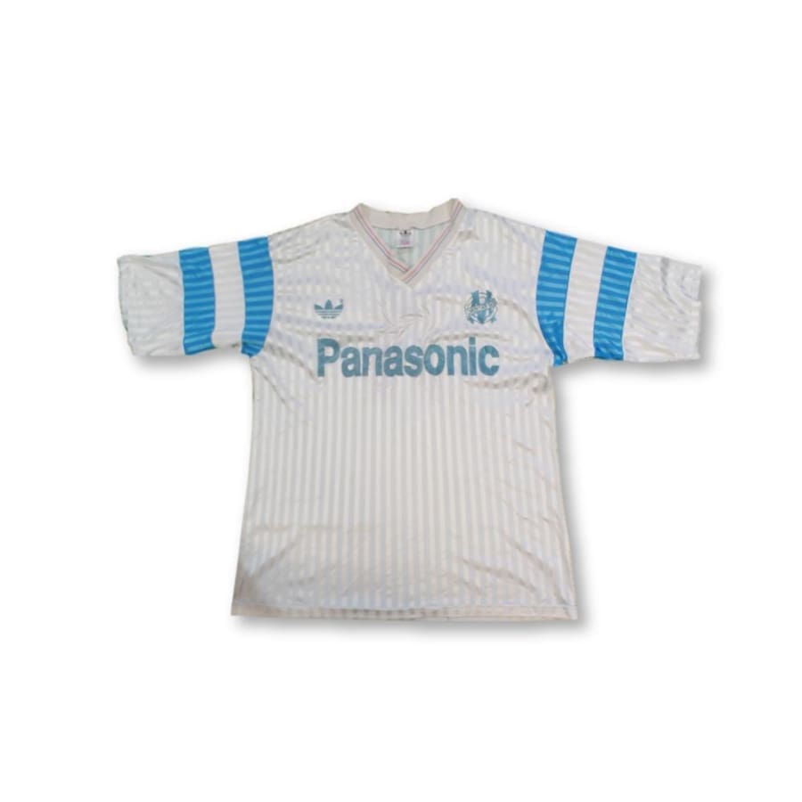 Maillot de foot vintage domicile Olympique de Marseille N°11 1989-1990 - Adidas - Olympique de Marseille