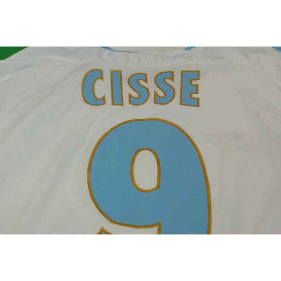 Maillot de foot vintage domicile Olympique de Marseille N°9 CISSE 2006-2007 - Adidas - Olympique de Marseille