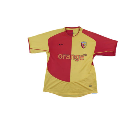 Maillot de foot vintage domicile RC Lens N°7 XAVIER 2003-2004 - Nike - RC Lens