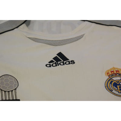 Maillot de foot vintage domicile Real Madrid CF N°23 BECKHAM 2006-2007 - Adidas - Real Madrid