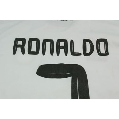 Maillot de foot vintage domicile Real Madrid CF N°7 RONALDO 2010-2011 - Adidas - Real Madrid