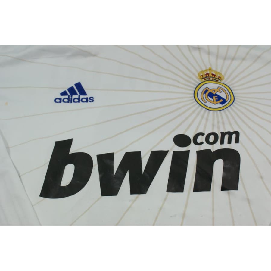 Maillot de foot vintage domicile Real Madrid CF N°7 RONALDO 2010-2011 - Adidas - Real Madrid