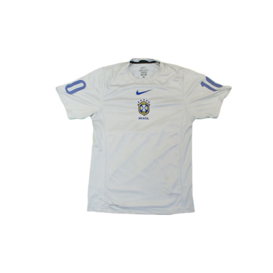 Maillot de foot vintage entraînement équipe du Brésil 2010-2011 - Nike - Brésil