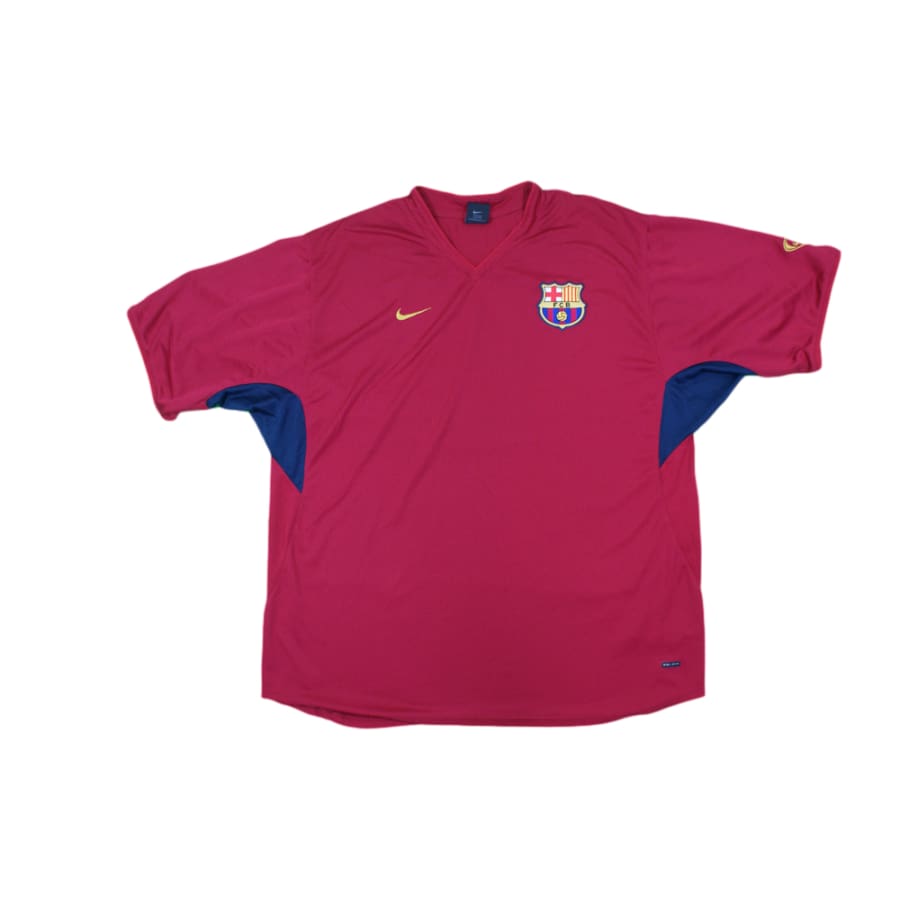 Maillot de foot vintage entraînement FC Barcelone années 2000 - Nike - Barcelone