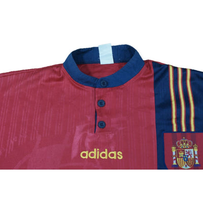 Maillot de foot vintage équipe dEspagne n°7 1996-1997 - Adidas - Espagne