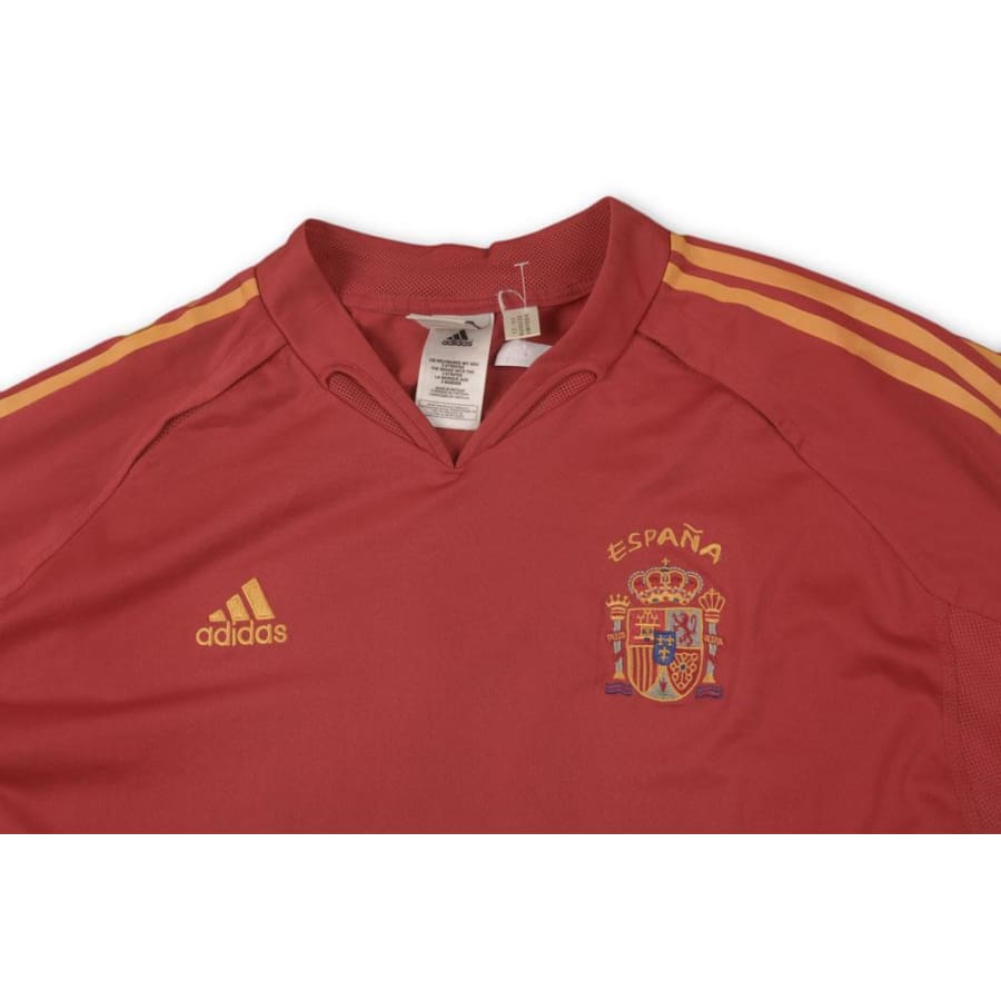 Maillot de foot vintage équipe dEspagne n°7 RAUL 2004-2005 - Adidas - Espagne