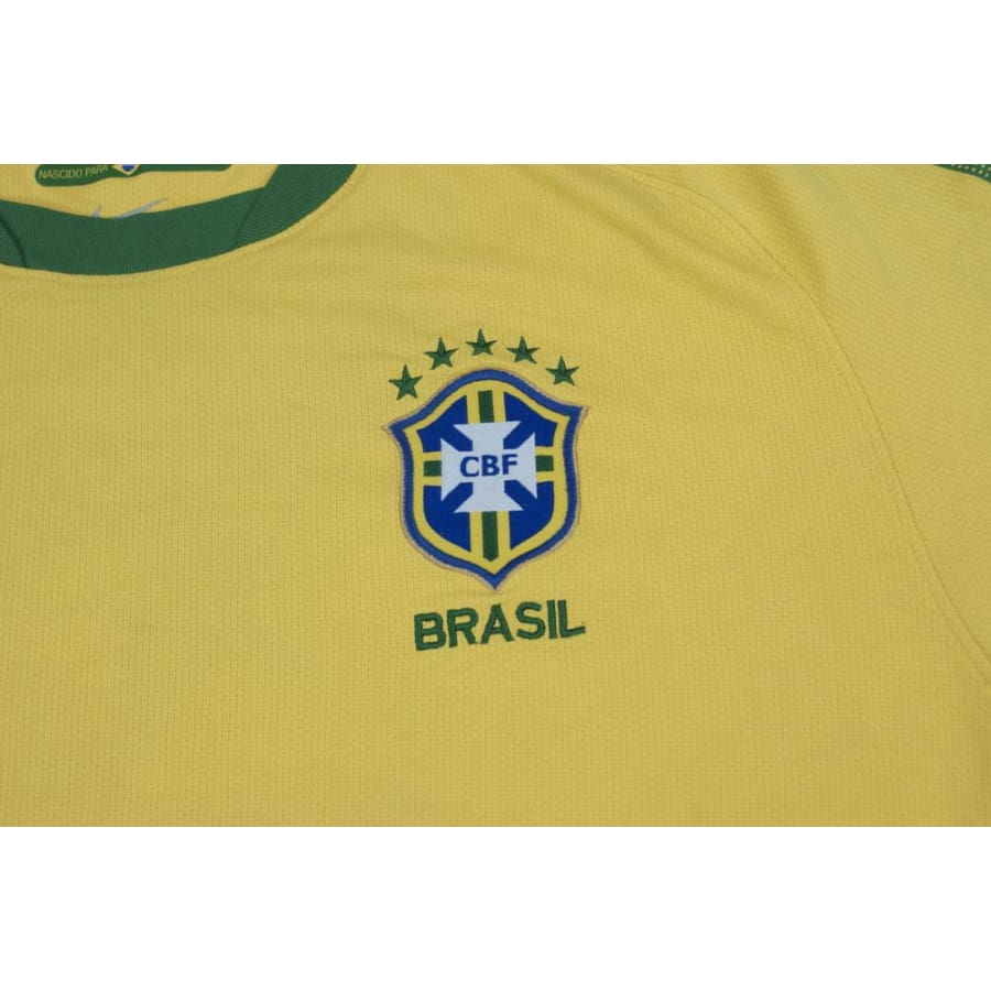 Maillot de foot vintage équipe du Brésil 2010-2011 - Nike - Brésil