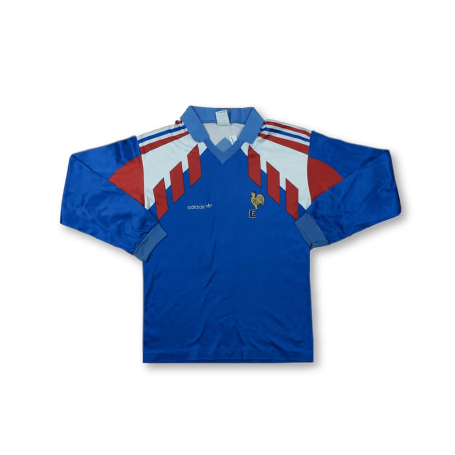 Maillot de foot vintage Equipe de France 1990-1991 - Adidas - Equipe de France