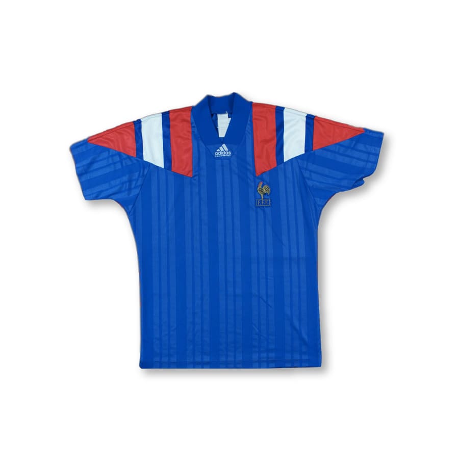 Maillot de foot vintage Equipe de France 1992-1993 - Adidas - Equipe de France