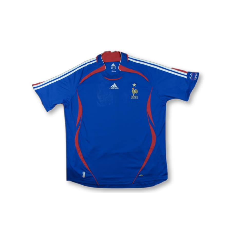 Maillot de foot vintage Equipe de France 2006-2007 - Adidas - Equipe de France