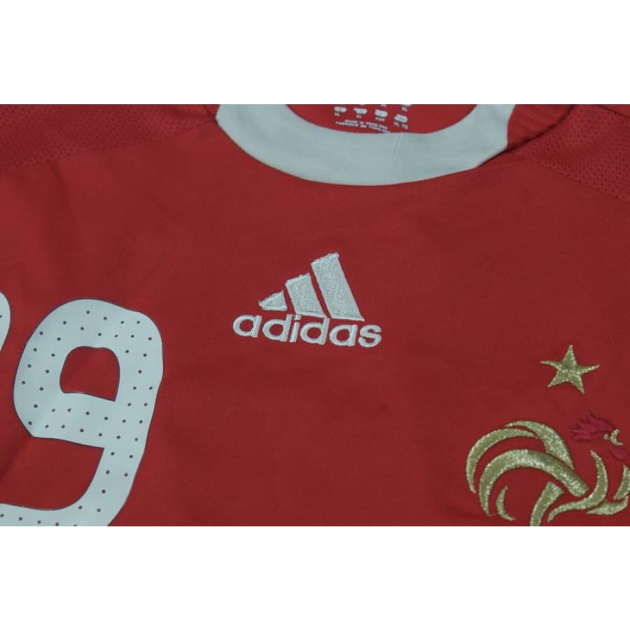 Maillot de foot vintage Equipe de France N°39 ANELKA 2007-2008 - Adidas - Equipe de France