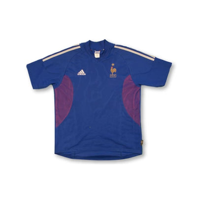 Maillot de foot vintage Equipe de France N°4 VIEIRA 2002-2003 - Adidas - Equipe de France