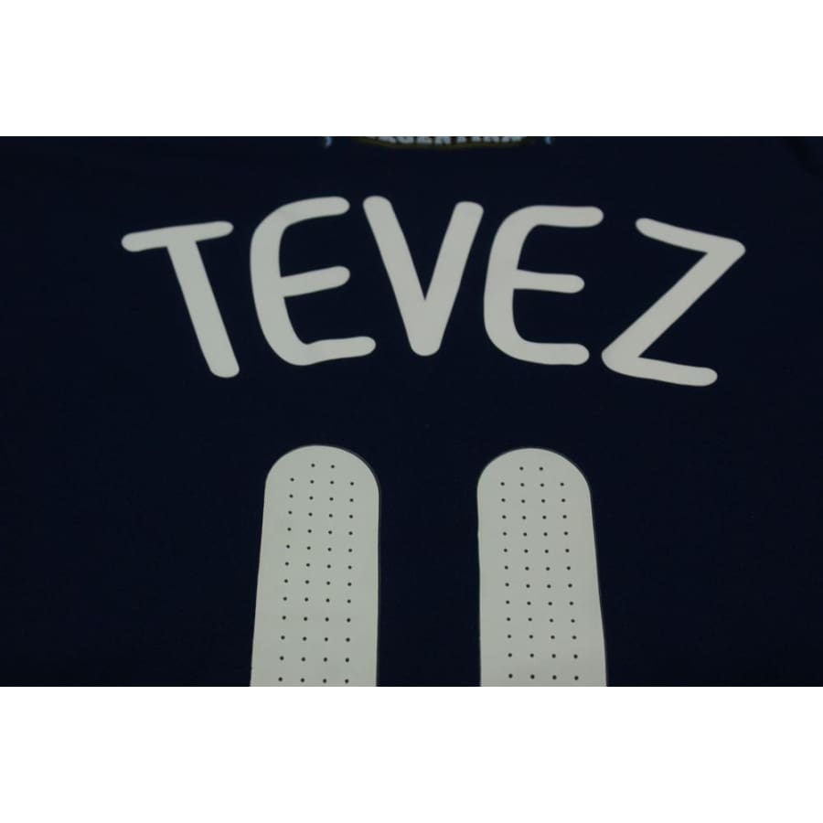 Maillot de foot vintage extérieur équipe d’Argentine N°11 TEVEZ 2007-2008 - Adidas - Argentine