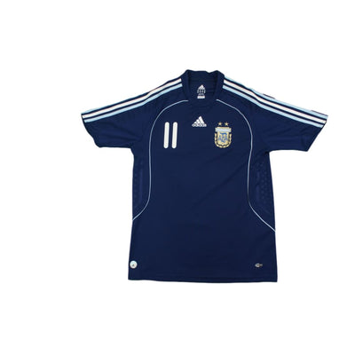 Maillot de foot vintage extérieur équipe d’Argentine N°11 TEVEZ 2007-2008 - Adidas - Argentine