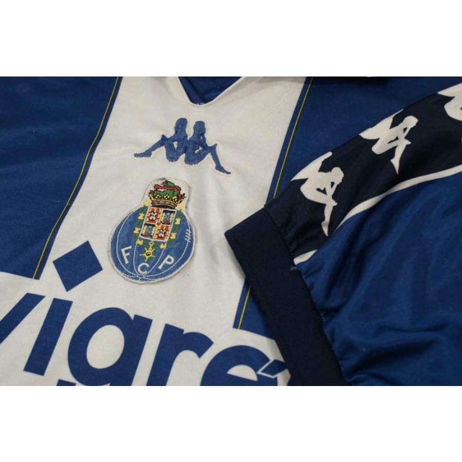 Maillot de foot vintage FC Porto Revigres Telecel n°16 Jardel 1999-2000 - Kappa - FC Porto