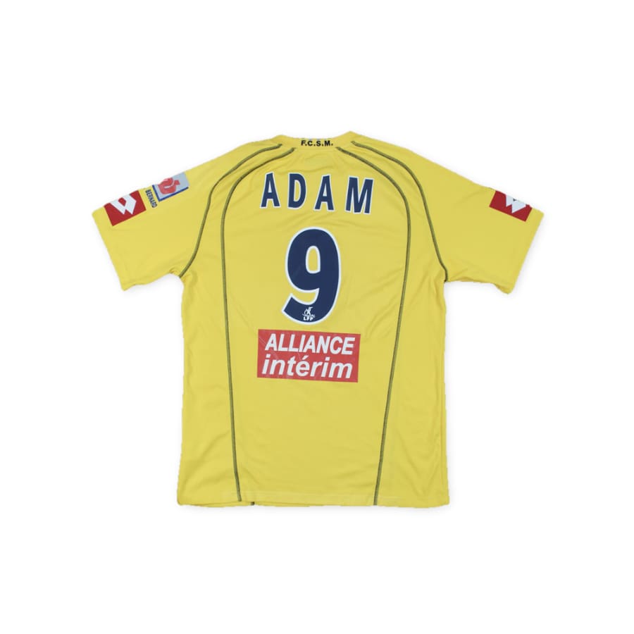 Maillot de foot vintage FC Sochaux-Montbéliard N°9 ADAM 2004-2005 - Lotto - FC Sochaux-Montbéliard