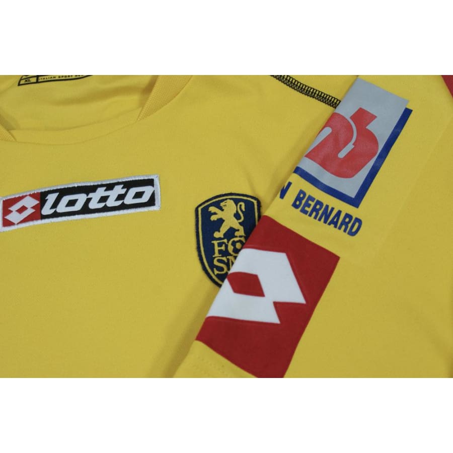 Maillot de foot vintage FC Sochaux-Montbéliard N°9 ADAM 2004-2005 - Lotto - FC Sochaux-Montbéliard