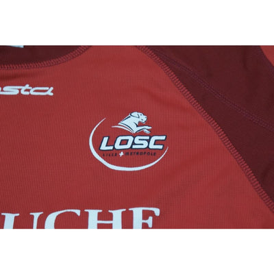 Maillot de foot vintage Lille n°10 BRUNEL 2004-2005 - Kipsta - LOSC