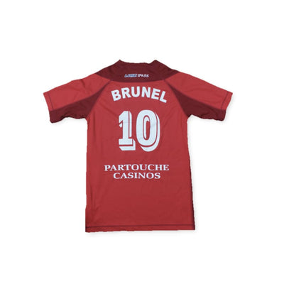 Maillot de foot vintage Lille n°10 BRUNEL 2004-2005 - Kipsta - LOSC