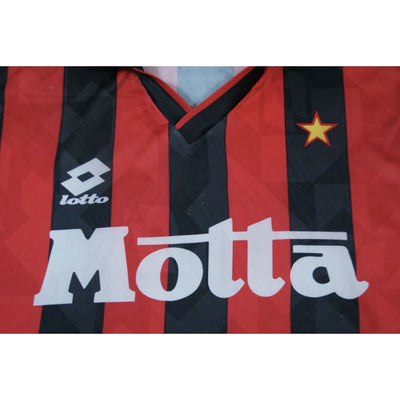 Maillot de foot vintage Millan AC Motta domicile 1993-1994 - Lotto - Milan AC